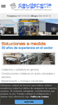 Mobile Screenshot of caldererianavarra.com